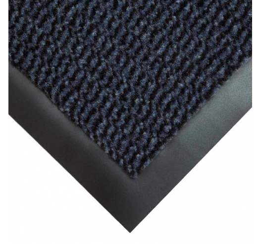 Vyna-Plush Doormat In Blue