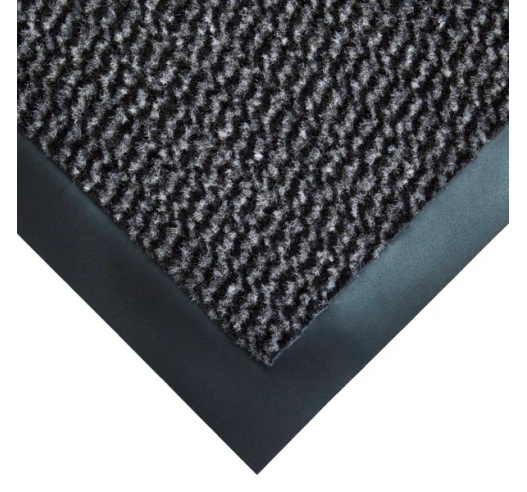 Vyna-Plush Doormat In Grey