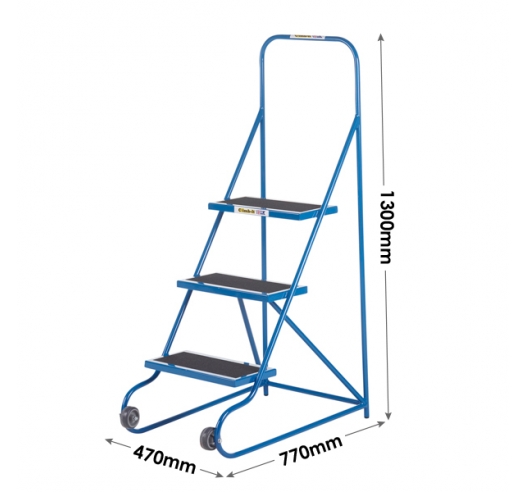 Tilt and Pull Steps Dimensions