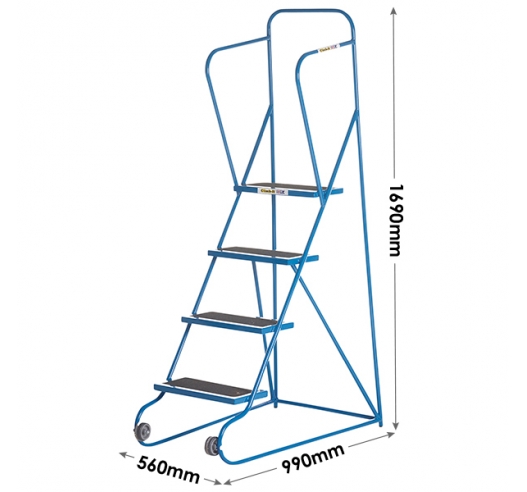 Tilt and Pull Steps Dimensions