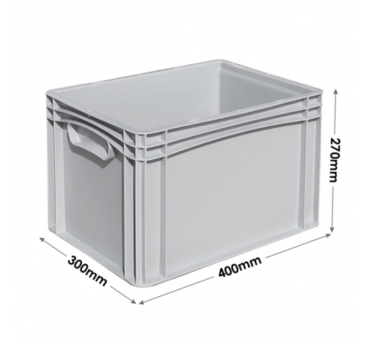 Euro Stacking Container With Hand Grips