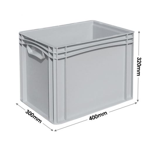 Euro Stacking Container With Hand Grips