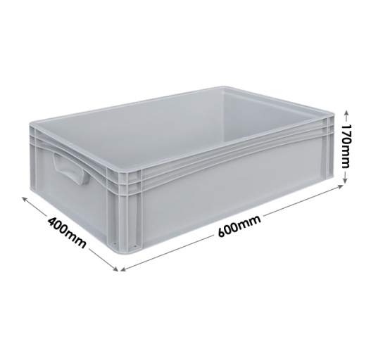 Euro Stacking Container Tray with Hand Grips