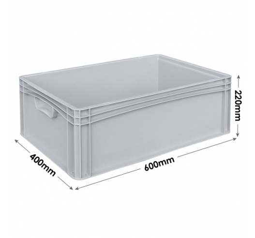 Euro Stacking Container Tray with Hand Grips