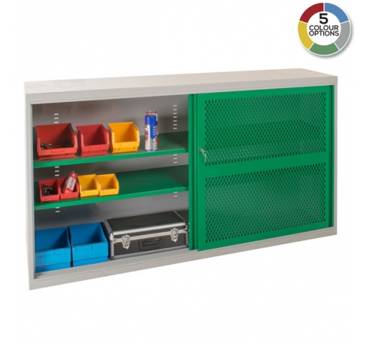 Sliding Door Mesh Cabinet