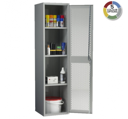 Mesh Door Cabinet