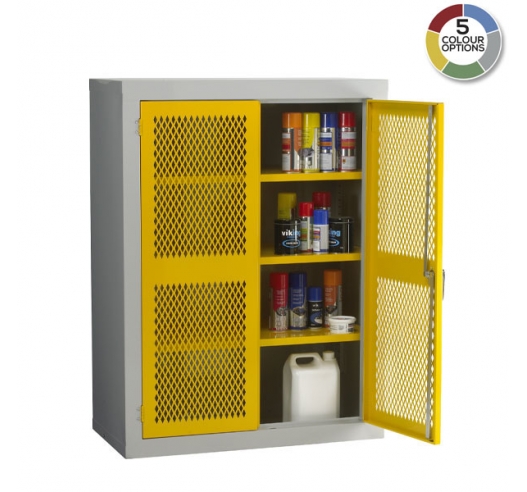 Mesh Door Cabinet