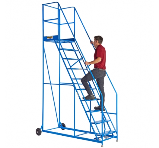 Warehouse Safety Steps In Use