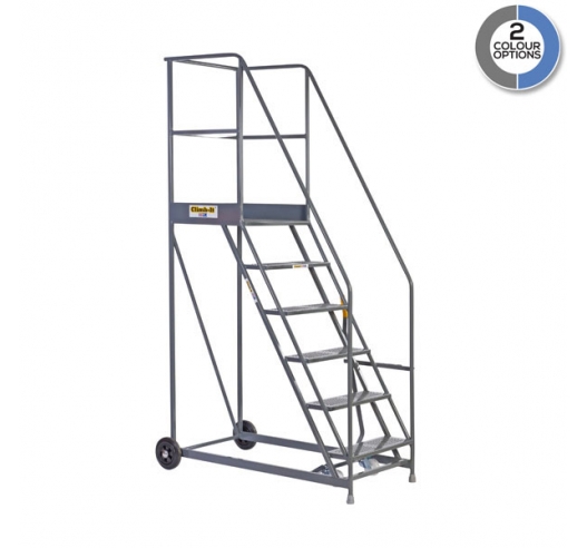 Warehouse Safety Steps In Grey