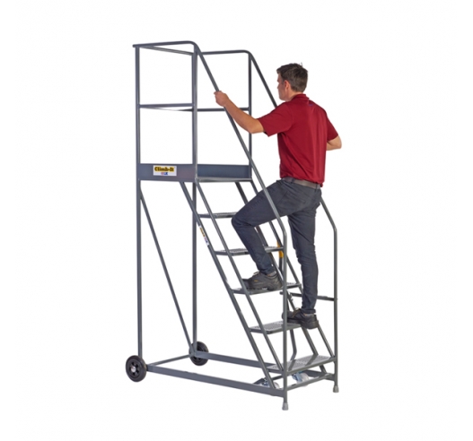 Warehouse Safety Steps In Use
