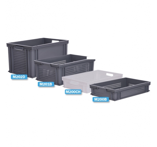 Vented Stacking Euro Containers Range
