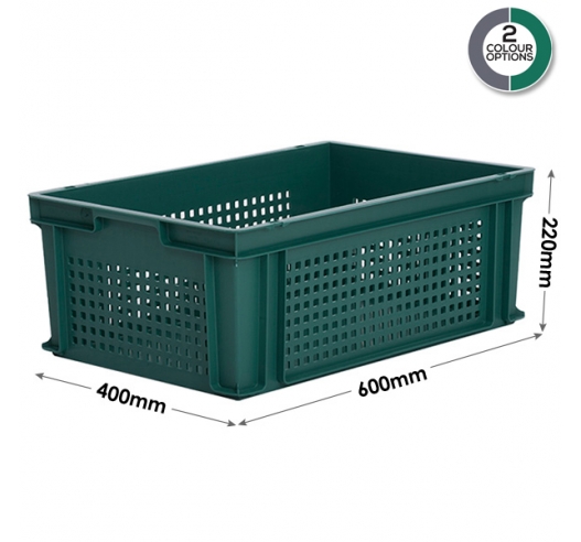 Green Euro Containers with Air Holes