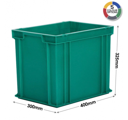 Green Storage Euro Containers That Are Stackable