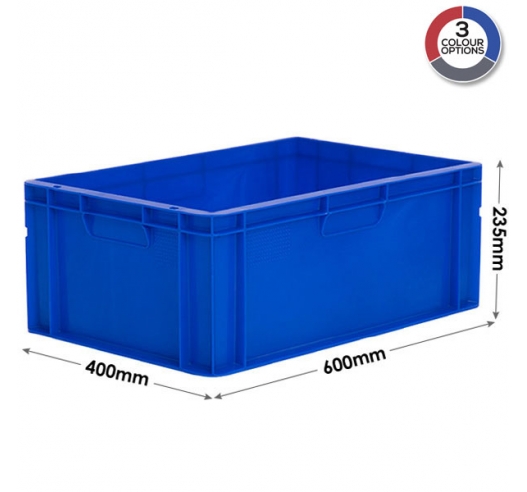 Large Blue Stacking Boxes