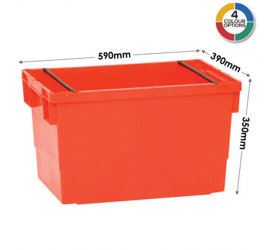 Stacking and Nesting Storage Box 68 Litres