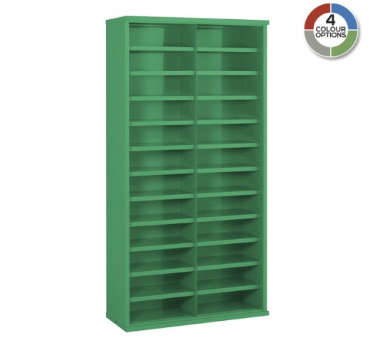 Steel Bin Cabinet In Green