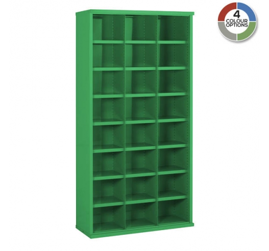 Steel Bin Cabinet In Green