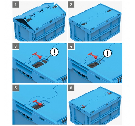 Diagram of Security Seals in Use