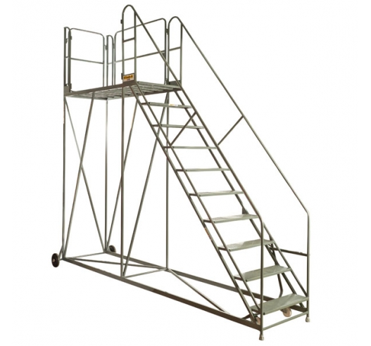 Climb-It Work Platform - Easy Slope In Grey