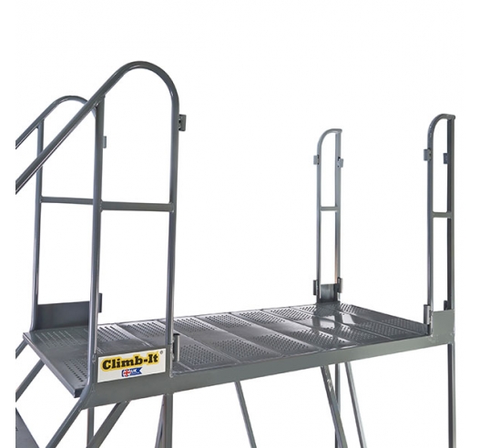 Climb-It Work Platform - Easy Slope Platform with Sides Removed