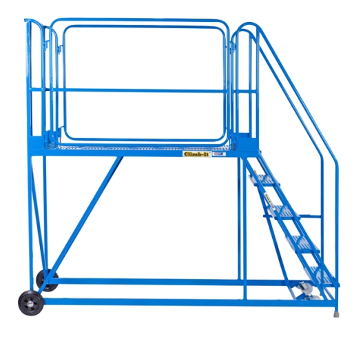 Climb-It Work Platform - Standard Incline Side View