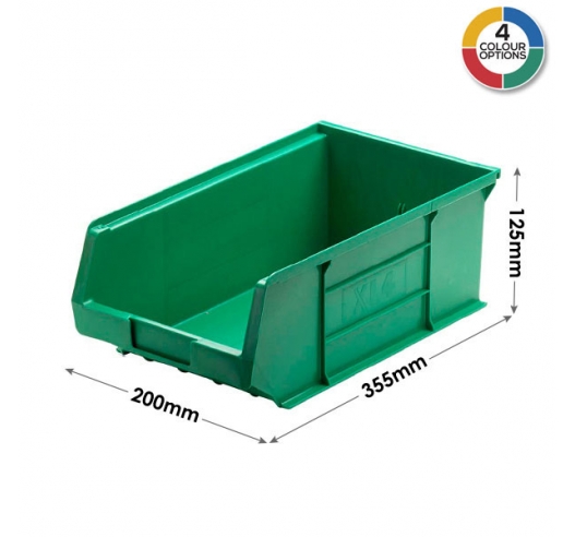 XL4 Picking Bin in Green Dimensions