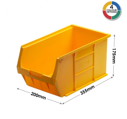 XL5 Picking Bin in Yellow Dimensions