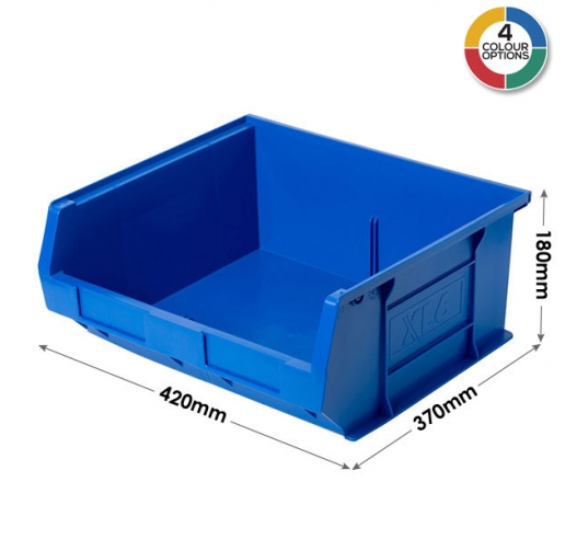 XL6 Picking Bin in Blue Dimensions