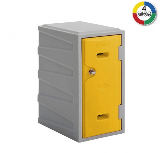 Plastic Locker 600(h)mm in Yellow