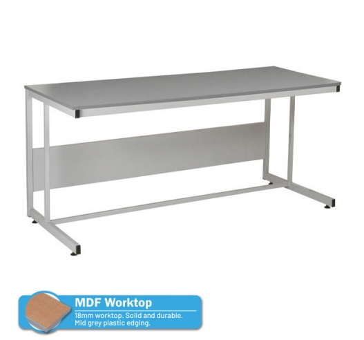 Cantilever Frame Workbench with MDF Worktop