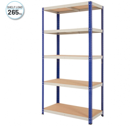 Low Cost, High Strength Shelving Bays