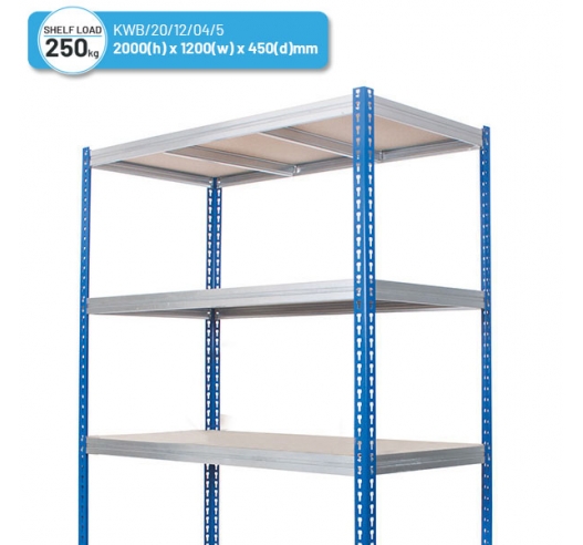 Kwikrack Rivet Racking Shelving Bay