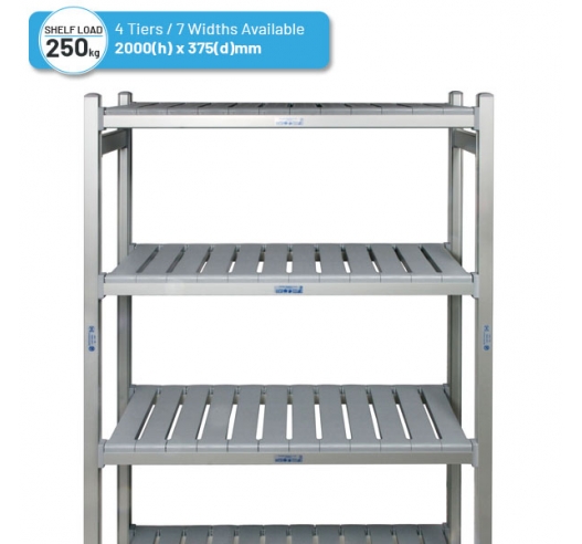 Eko Fit Express Aluminium & Polymer Shelving Bay