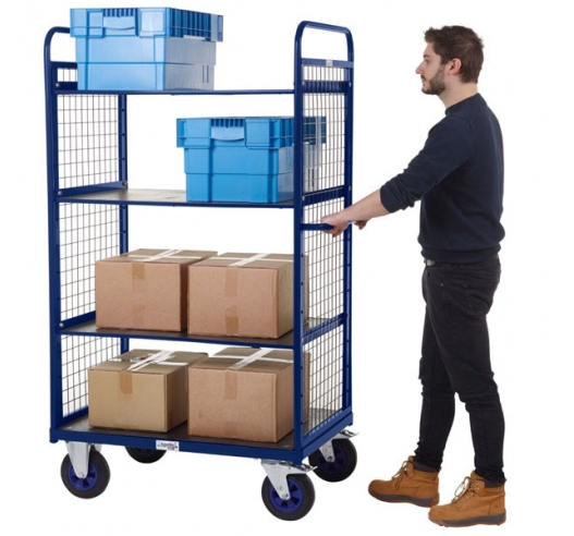 Distribution Trolleys In Use