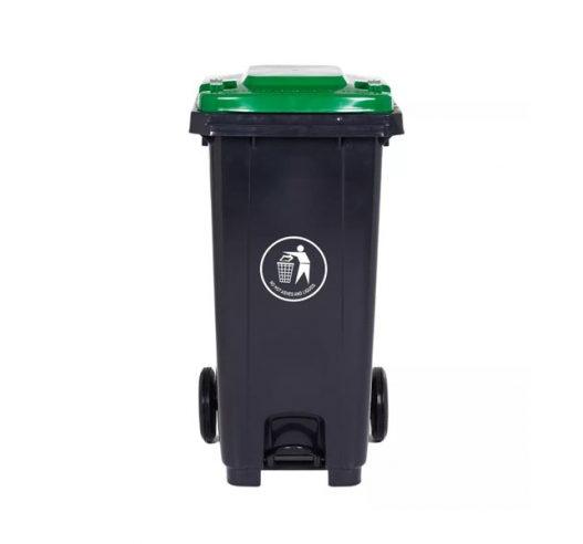 120 Litre Wheeled Bin Front View