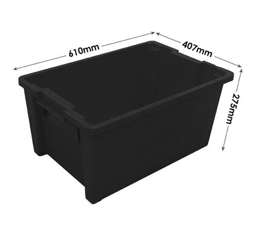 50 Litre Stack and Nest Containers (180º Rotation)