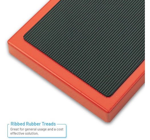 Ribbed Rubber Treads