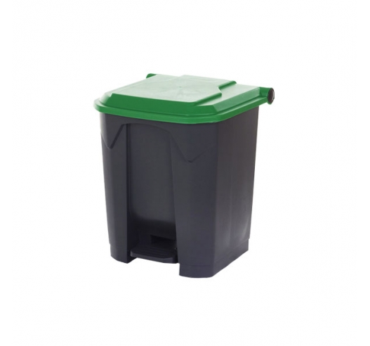 30 Litre Bin With Green Lid