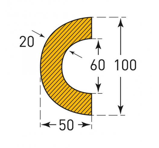 Pipe Protection 60mm Inside Diameter