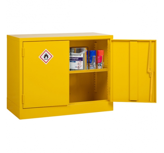 Yellow (Flammable) Cabinet Example