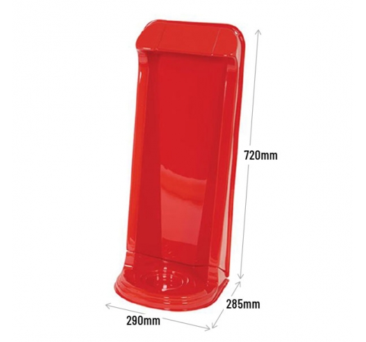 Single Fire Extinguisher Stand Dimensions