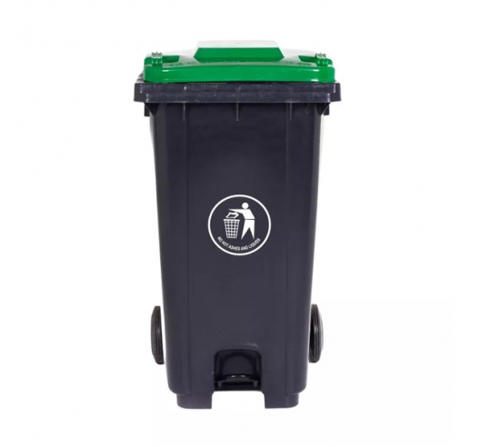 240 Litre Wheeled Bin in Green