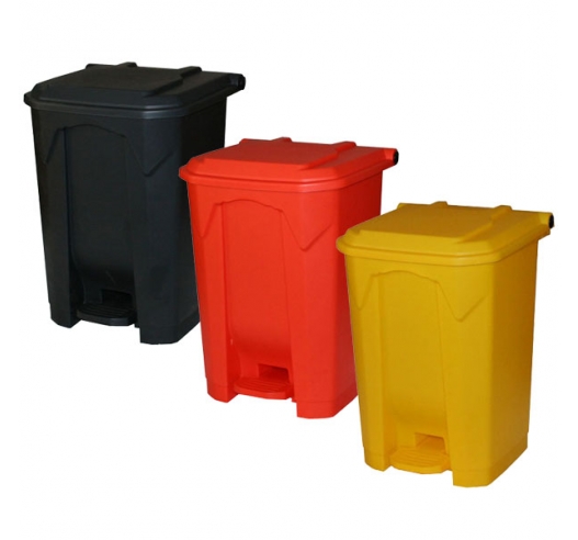 50 Litre Pedal Bin In 3 Colours