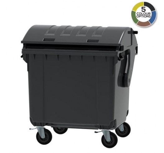 1100 Litre Roll Top Wheeled Bin