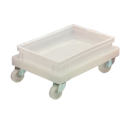 White Dolly With Container