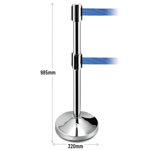 Double Belt Post Dimensions