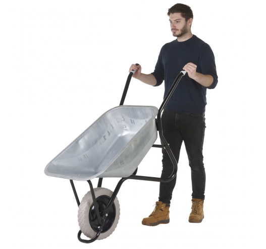 Olympus Wheelbarrow In Use
