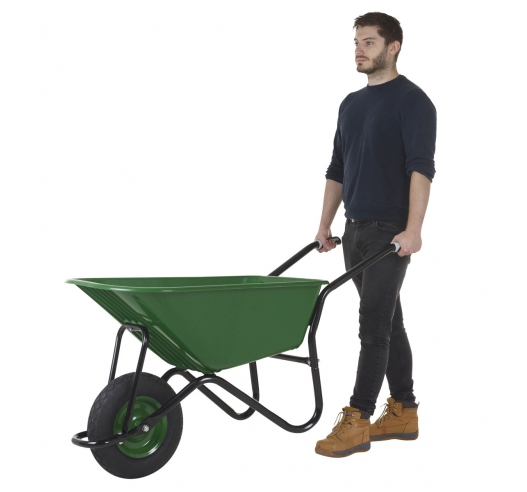 Olympus Wheelbarrow In Use
