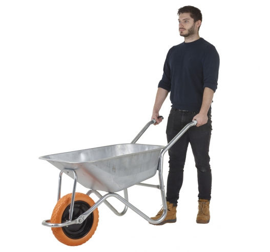 Olympus Wheelbarrow In Use