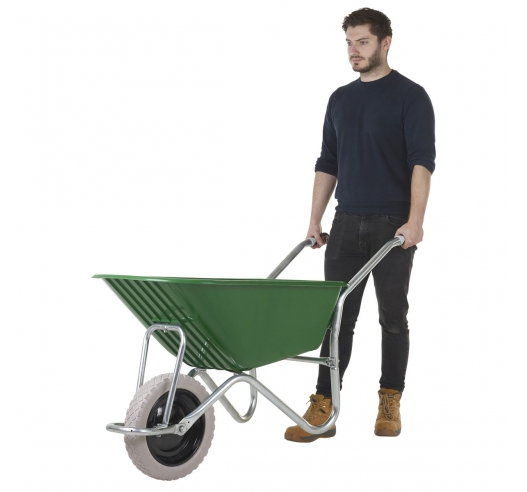 Olympus Wheelbarrow In Use